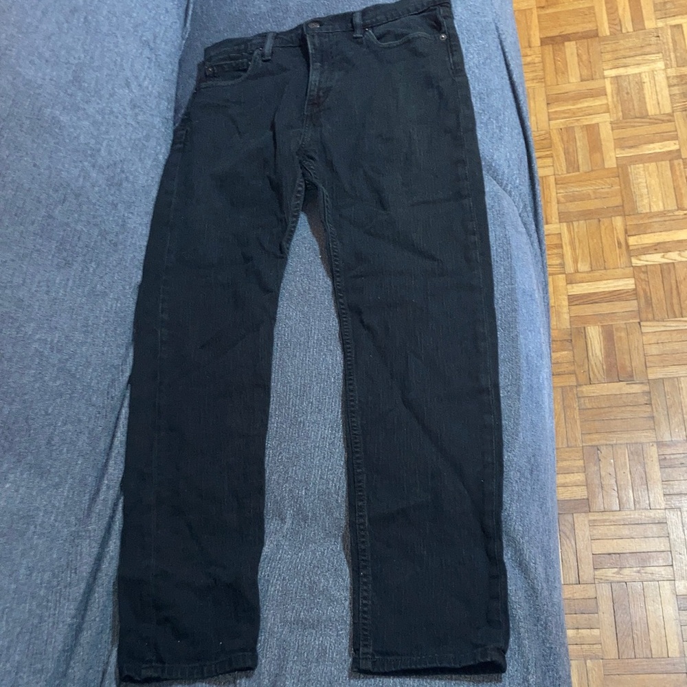 Levi’s black label Classic Black Straight-Leg Men's Jeans